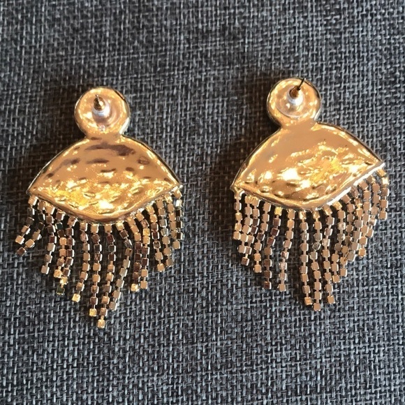 Brand New Evil Eye Beaded Rhinestone Earrings - Picture 5 of 6